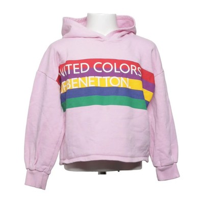 United Colors of Benetton, Kapuzenpullover, Größe: 128, Pink/Mehrfarbig #D3W