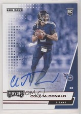 2020 Panini Playoff Rookies Red Zone Auto Cole McDonald #259 Auto 0a9v