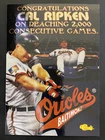 Cal Ripken Jr. 1994 Classic 2000 Consecutive Games Baltimore Orioles #CR1