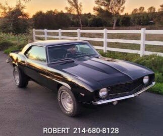 1969 Chevrolet Camaro for sale in Plano Texas
