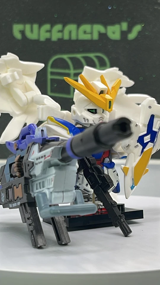 ULTRA DELUXE Custom PAD Printed LEGO WING GUNDAM ZERO XXXG-00W0 Brick MiniFig - Image 2 of 4