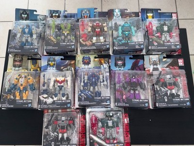 Transformers Titans Return Sammlung Konvolut Deluxe Class / Headmaster Transform