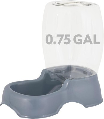 Pet Cafe Cat & Dog Gravity Water Dispenser Water Bowl Cats & Dogs USA Made 0.75