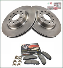 2x BREMSSCHEIBEN + BREMSKLÖTZE VORNE FÜR JEEP WRANGLER 2018 - 2026 2.0L 330mm