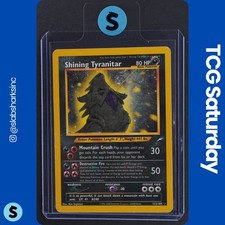 2002 POKEMON NEO DESTINY #113/105 SHINING TYRANITAR HOLO
