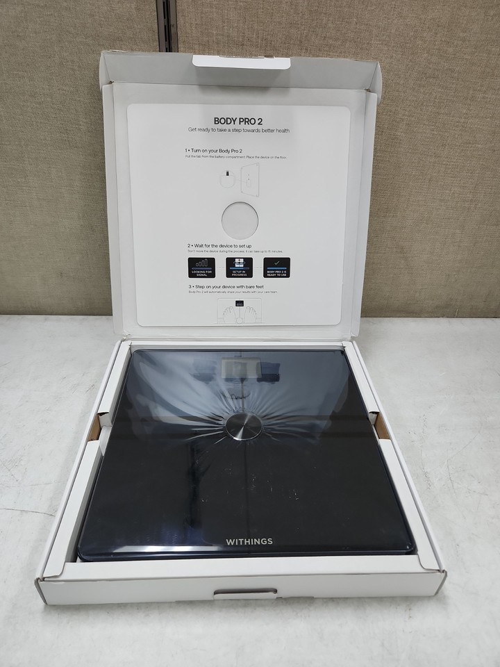 NEW Withings Body Pro 2 WBS14 Body Composition Smart Scale Black EBay new-withings-body-pro-2-wbs14-body-composition-smart-scale-black-ebay