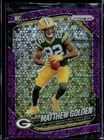 2025 Panini Prizm Football No Huddle Purple Matthew Golden #326