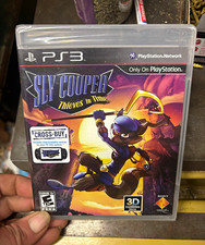 Sealed Sony Sly Cooper: Thieves in Time PS3 Cross-Buy 3D Compatible PSN E10+