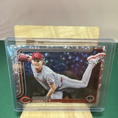 Topps 2024 Series One Andrew Abbott #140 Parallel Cincinnati Reds Baseball Card