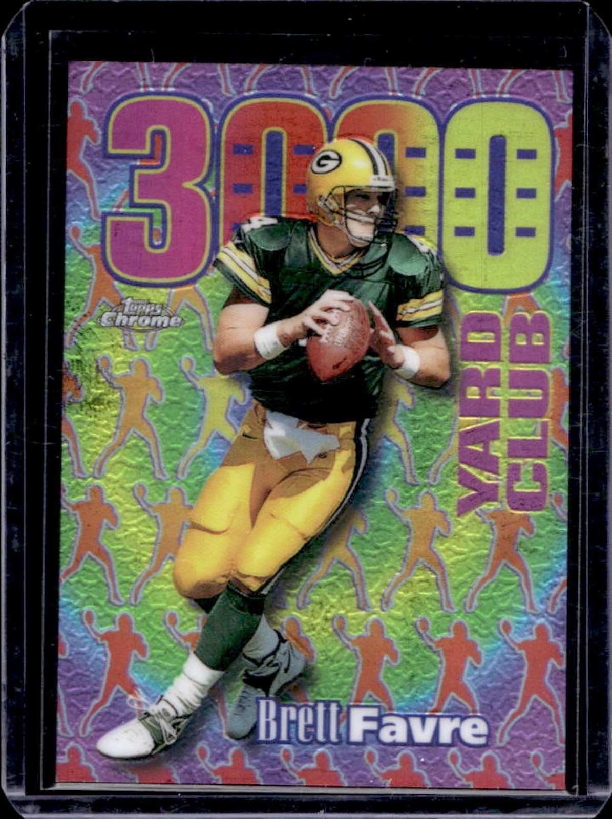 1999 Topps Chrome Brett Favre All Etch Refractor #AE21 Packers