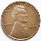 1925-D Lincoln Wheat Penny Extremely Fine (XF) - Denver Mint