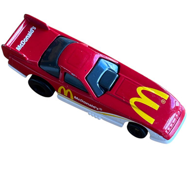 Vintage 90's McDonald's Hot Wheels Red Collectable Funny Car/Dragster by Mattel