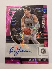 Omer Yurtseven 2020 Panini Prizm Pink Auto PA-OY 