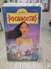 Pocahontas VHS, 1996 Walt Disney Masterpiece Clamshell BUY 2 GET 1 FREE