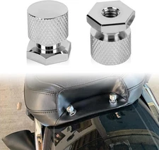 Mounting Nuts, Motorcycle Solo Seat Nuts Seat Bolt for Touring Softail Stree
