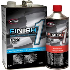 Finish 1 FC720 Ultimate Overall Clearcoat Gallon Kit w/Finish 1 Medium Hardener