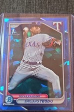2024 Bowman Chrome Sapphire Edition - Prospects Emiliano Teodo #BCP-180 (RC)