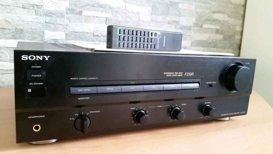 Sony TA-F 319 R kräftiger Stereo Verstärker Vollverstärker kein Receiver Hifi - Bild 2 von 4