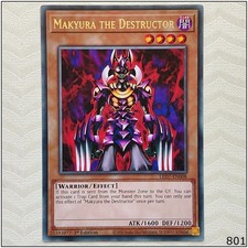 Makyura the Destructor - LED7-EN008 - Rare 1st Edition Yugioh