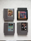 Nintendo NES Game Lot - Rolling Thunder - Robocop - Bad Dudes - Rad Racer