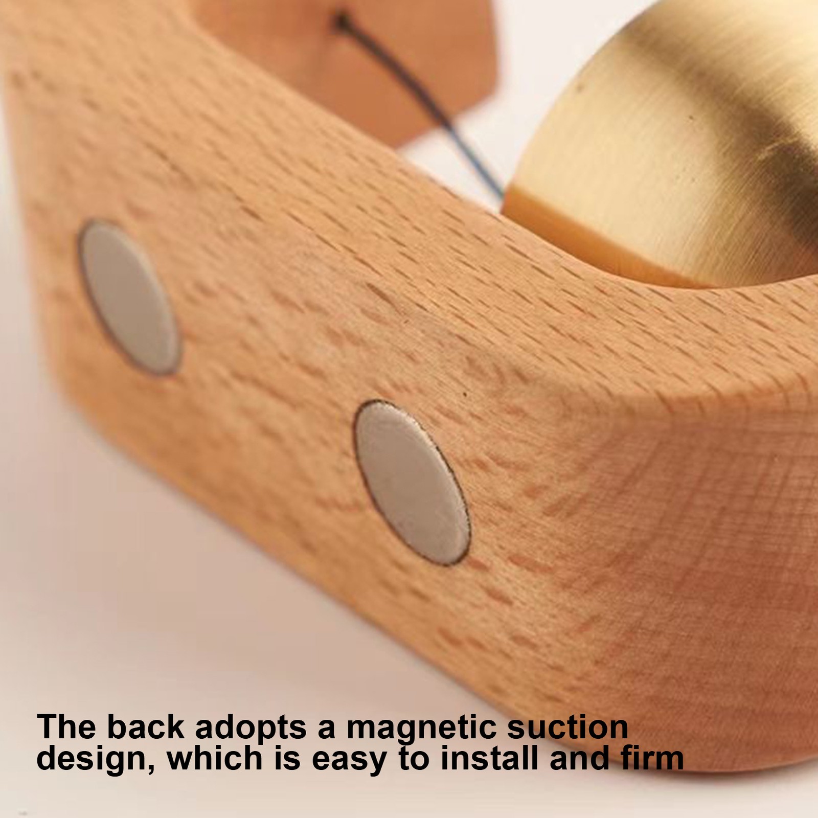 Wooden Wind Chimes Wireless Doorbell Entrance Door Bell Decorative Wind Bell 