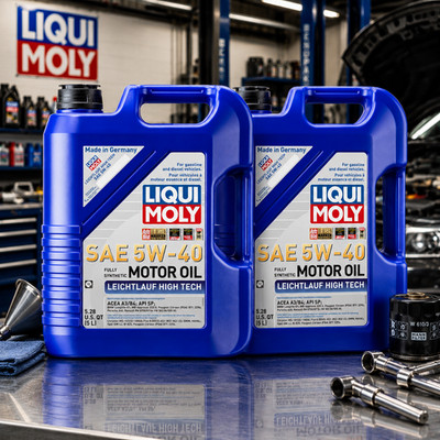 [FLASH SALE] LIQUI MOLY 2332 Leichtlauf High Tech 5W-40; 5 Liter 2 PACK