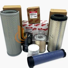 Service Filter Kit For Takeuchi TB240 Compact Excavator w/Yanmar 4TNV88C Engine