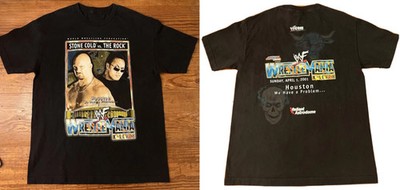 Vintage 2001 wrestlemania 17 shirt stone cold x7 | HOT ITEM