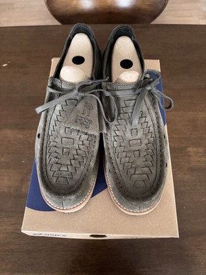 Clark s x Kith Brixham Crepe Suede Shoes 8.5M Green Pre-Owned