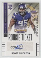 2014 Panini Contenders Scott Crichton (Sec Row Seat) #172 Auto n1u