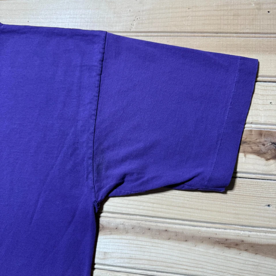 Vintage 90s Adidas Trefoil Logo Double Sided Single Stitch T-Shirt USA Made - XL - Image 4 of 4