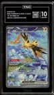 Pokemon Zapdos ex 151 MEW EN Special Illustration Rare #202 TAG 10 Gem Mint