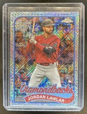 2024 Topps Jordan Lawlar 1989 35th Anniversary Chrome Series One RC #T89C-100