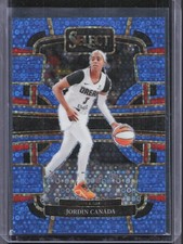 2024 Panini Select WNBA #93 Jordin Canada Prizms Light Blue Disco #/125