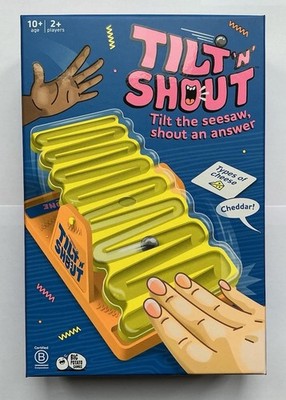 Tilt 'n' Shout Schnelles Familienpartyspiel Big Potato Games - NEU & VERSIEGELT