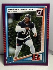 2025 Panini Donruss - SHEMAR STEWART RC - Press Proof Purple SP - Bengals
