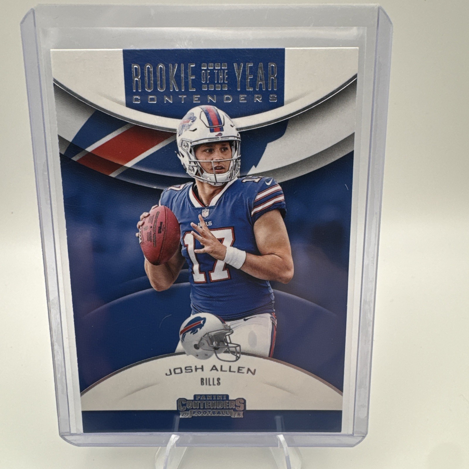 2018 Panini Contenders - Rookie of the Year Contenders #RYA-JA Josh Allen RC MVP