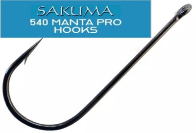 Sakuma 540 Manta PRO SERIE Seeangelhaken - Box mit 25 - verschiedene Größen