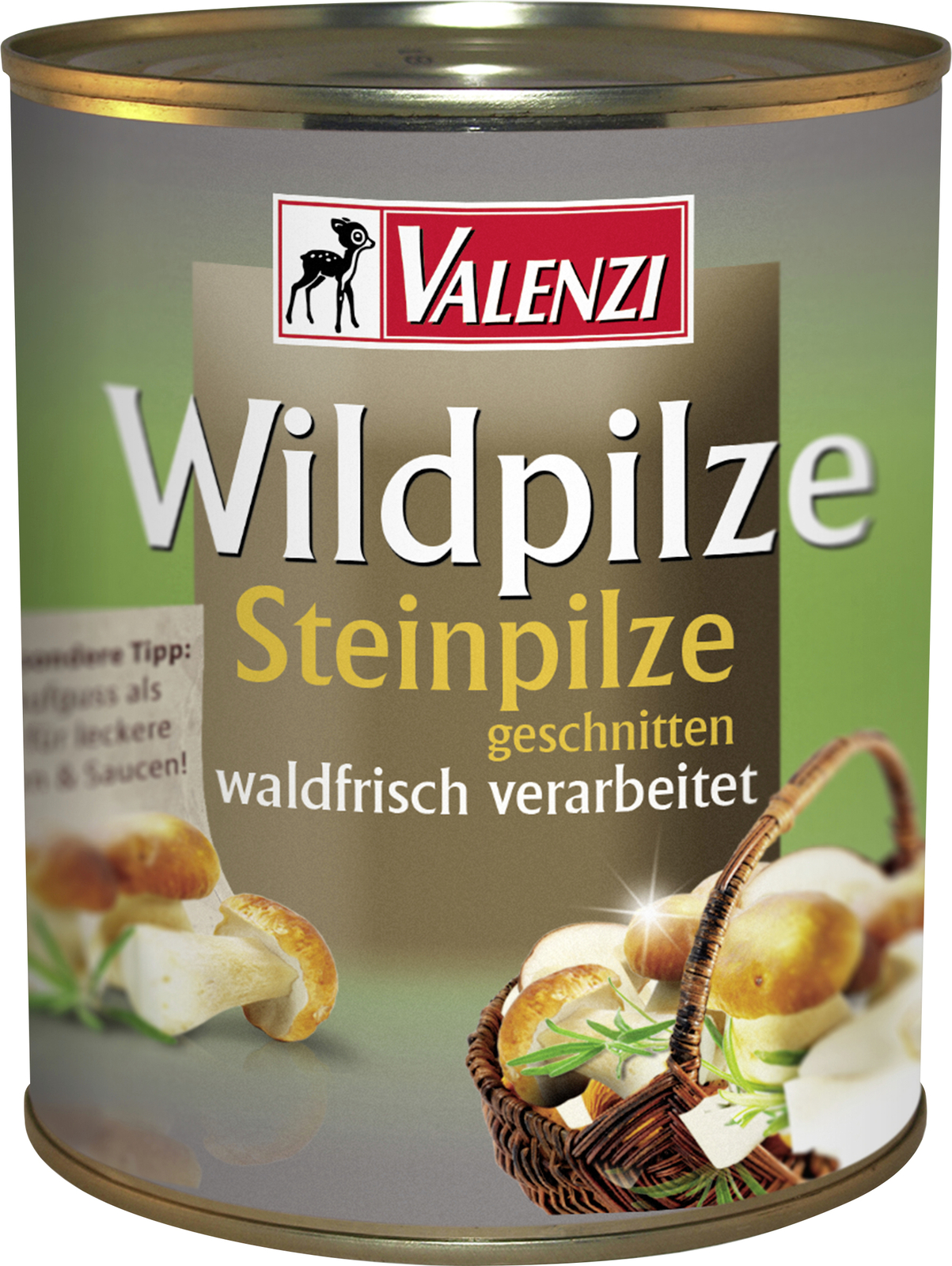 Valenzi Setas En Rodajas 455g