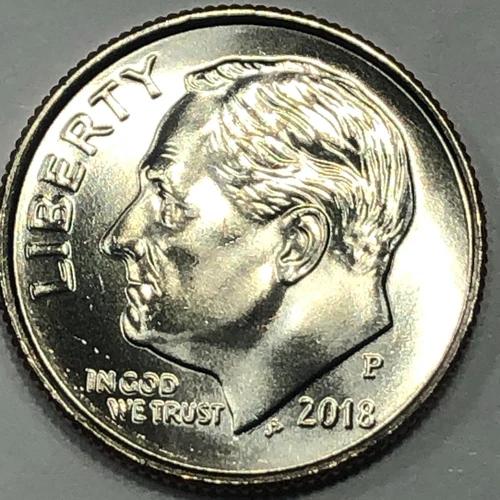 2018 P Roosevelt Dime - Brilliant Uncirculated