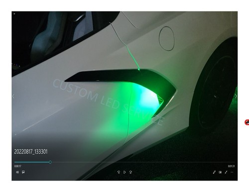 C8 CORVETTE COUPE KEY FOB RGB LEVEL 2 EXTERIOR LED LIGHTING KIT - Picture 8 of 16