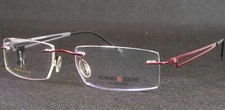 Romeo & Juliet London RJ726 C2 Red UNIQUE EYEGLASSES TITANIUM 53-17-140 (NOTES)