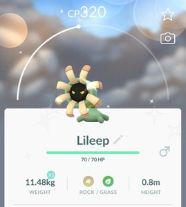Pokemon Go Shiny Lileep Xs Rare Reliable Service Unregistered Ok Ebay