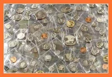 ESTATE LOT SALE ~ US GEM PROOF MINT COINS ~ DOLLARS HALVES CENTS 1960-2010