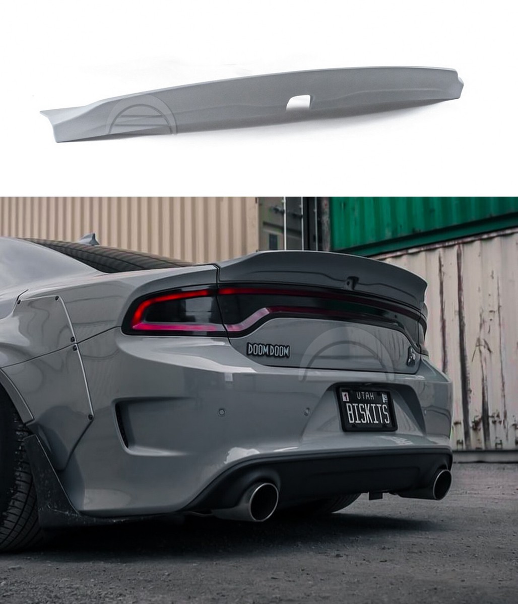 Gloss Black Duckbill Trunk Spoiler For 2015-2023 Dodge Charger – Hellcat Style, No Drilling