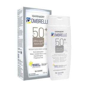 garnier ultra light spf 50