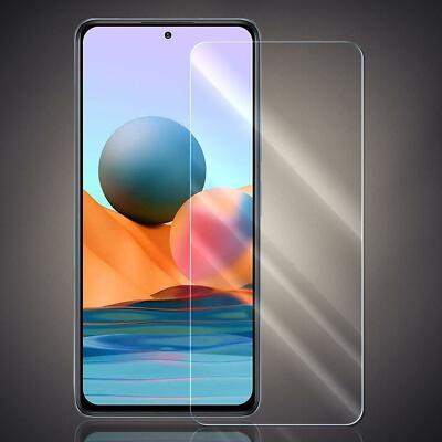 2x Panzer Folie für Redmi Note 10 Pro / 10 Pro Max Echt Glas Displayschutzfolie
