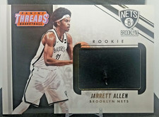 JARRETT ALLEN 2017-18  PANINI THREADS 5 X 7 BOX TOPPER JUMBO ROOKIE JERSEY