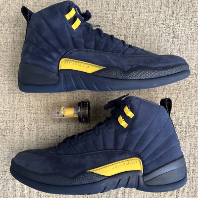 Size 13 - Air Jordan 12 Retro Michigan for sale online | eBay
