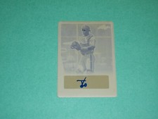 Jeferson Quero Auto Rookie Card 1/1 Printing Plate 2021 Leaf Metal Draft Brewers